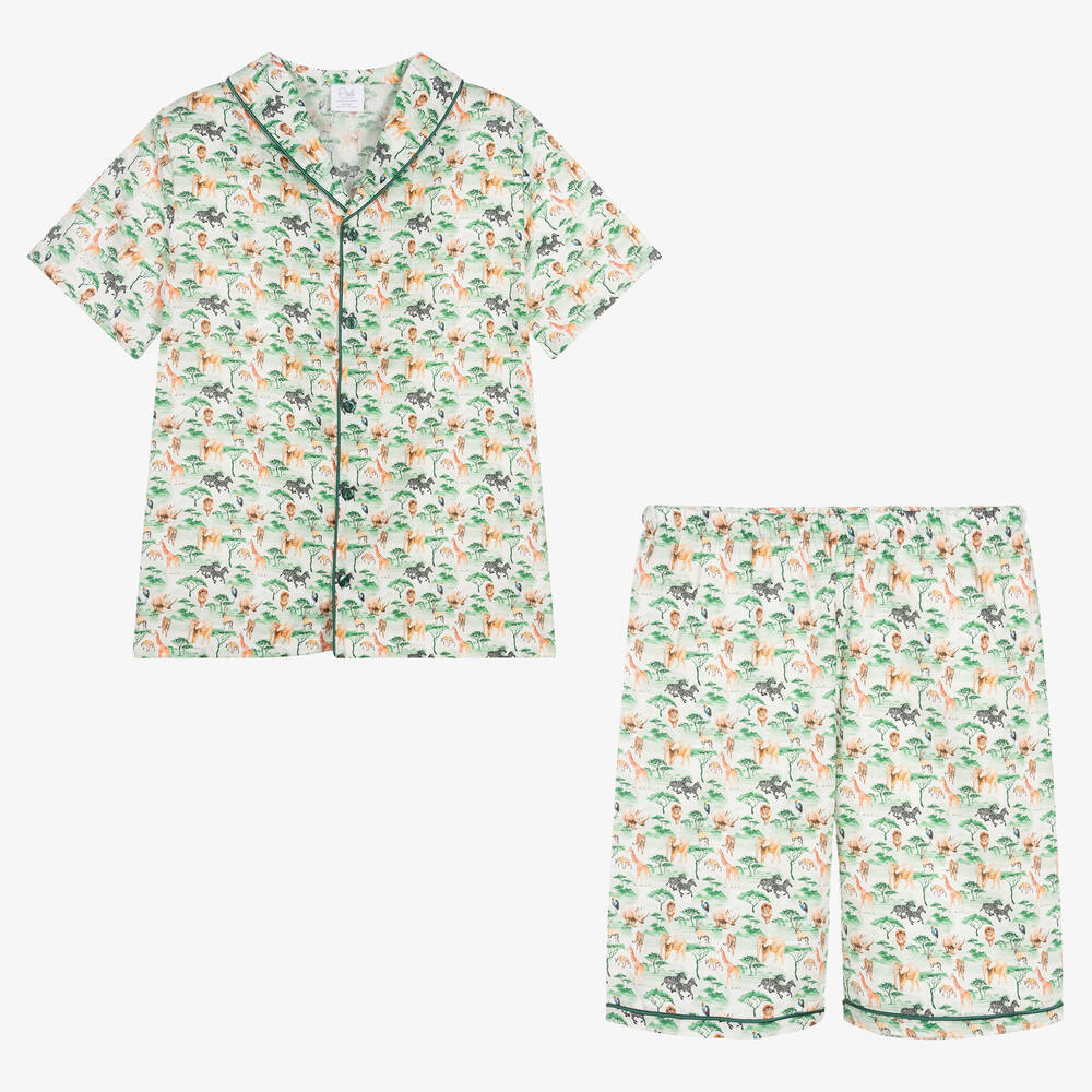 Boys cotton hotsell short pyjamas