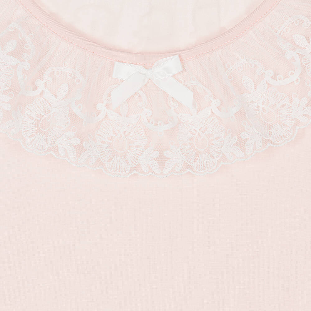 AMIKI Children-Teen Girls Pale Pink Micromodal Nightie | Childrensalon Outlet