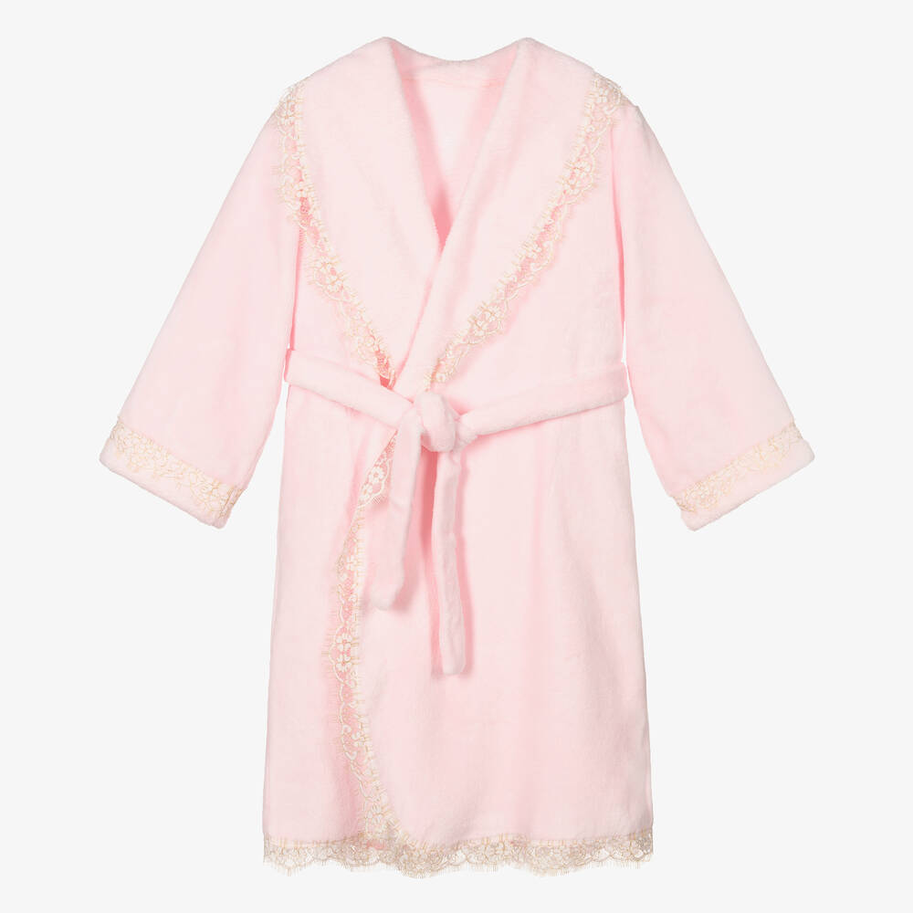 Teen Girls Pink Dressing Gown