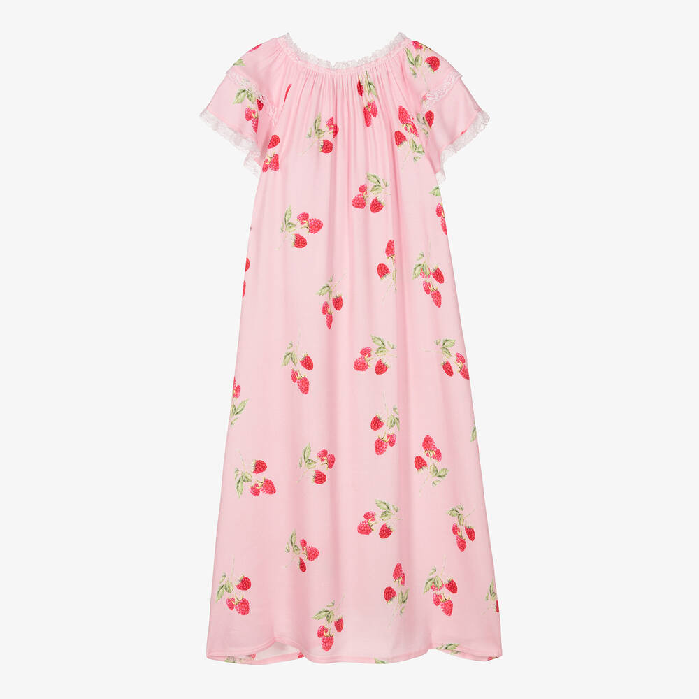 AMIKI Children-قميص نوم تينز بناتي فيسكوز لون زهري | Childrensalon Outlet