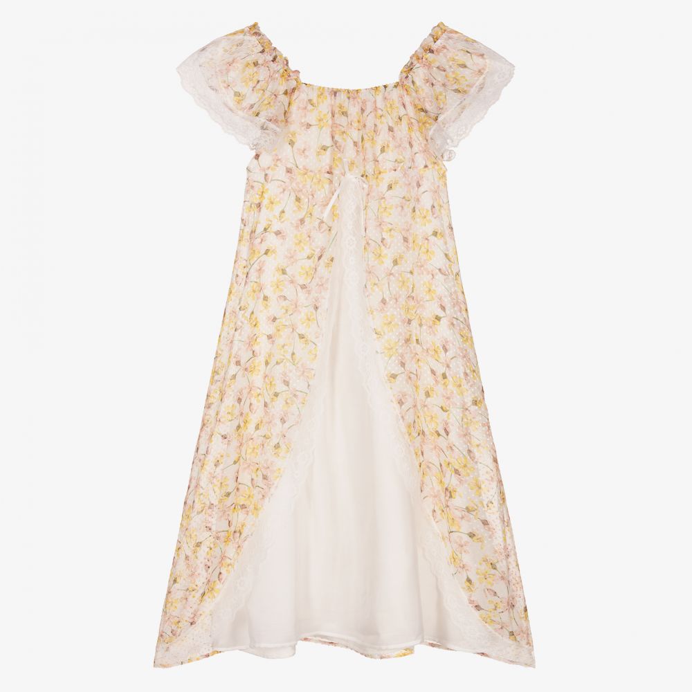 AMIKI Children - Teen Girls Silk Nightdress | Childrensalon