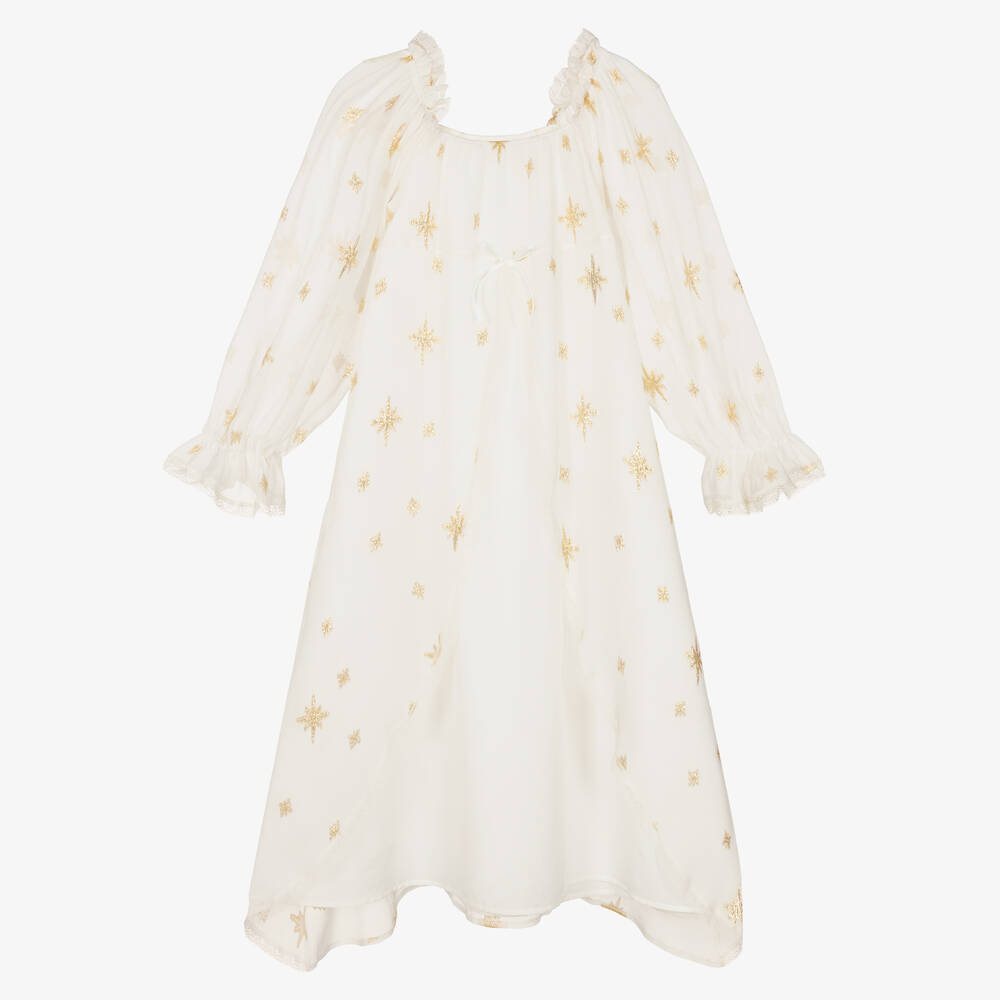 AMIKI Children-Teen Girls Silk Nightdress | Childrensalon Outlet