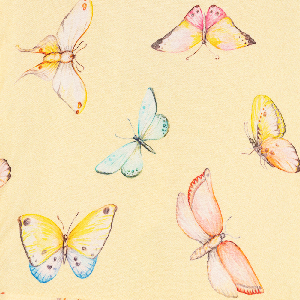 AMIKI Children-Yellow Butterfly Dressing Gown | Childrensalon Outlet