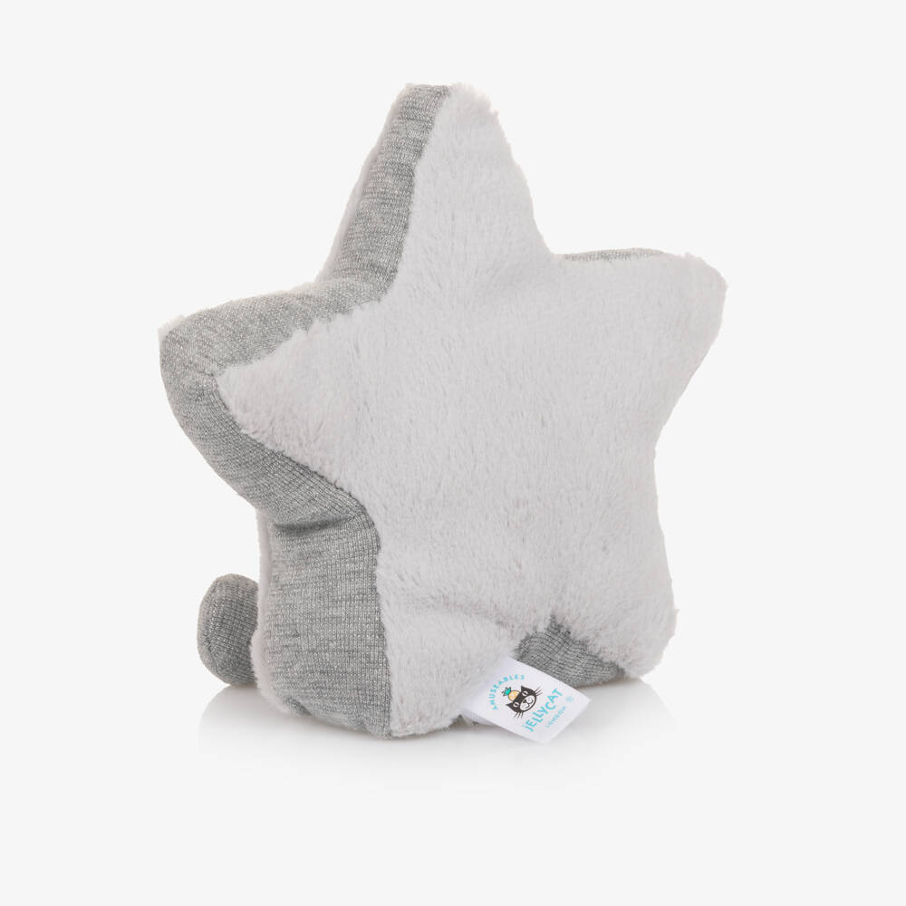 Jellycat-Amusables Silver Star Soft Toy (15cm) | Childrensalon Outlet