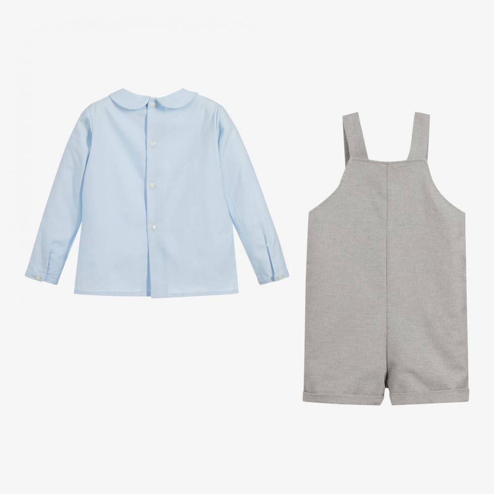 Ancar-Рубашка и шорты на бретелях | Childrensalon Outlet