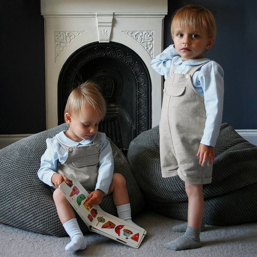 Ancar-Рубашка и шорты на бретелях | Childrensalon Outlet