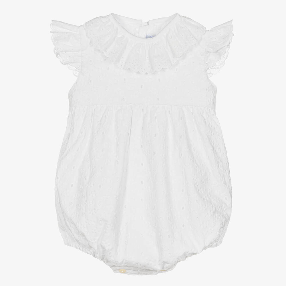 Ancar-Боди из хлопка белого цвета для мальчиков и девочек | Childrensalon Outlet