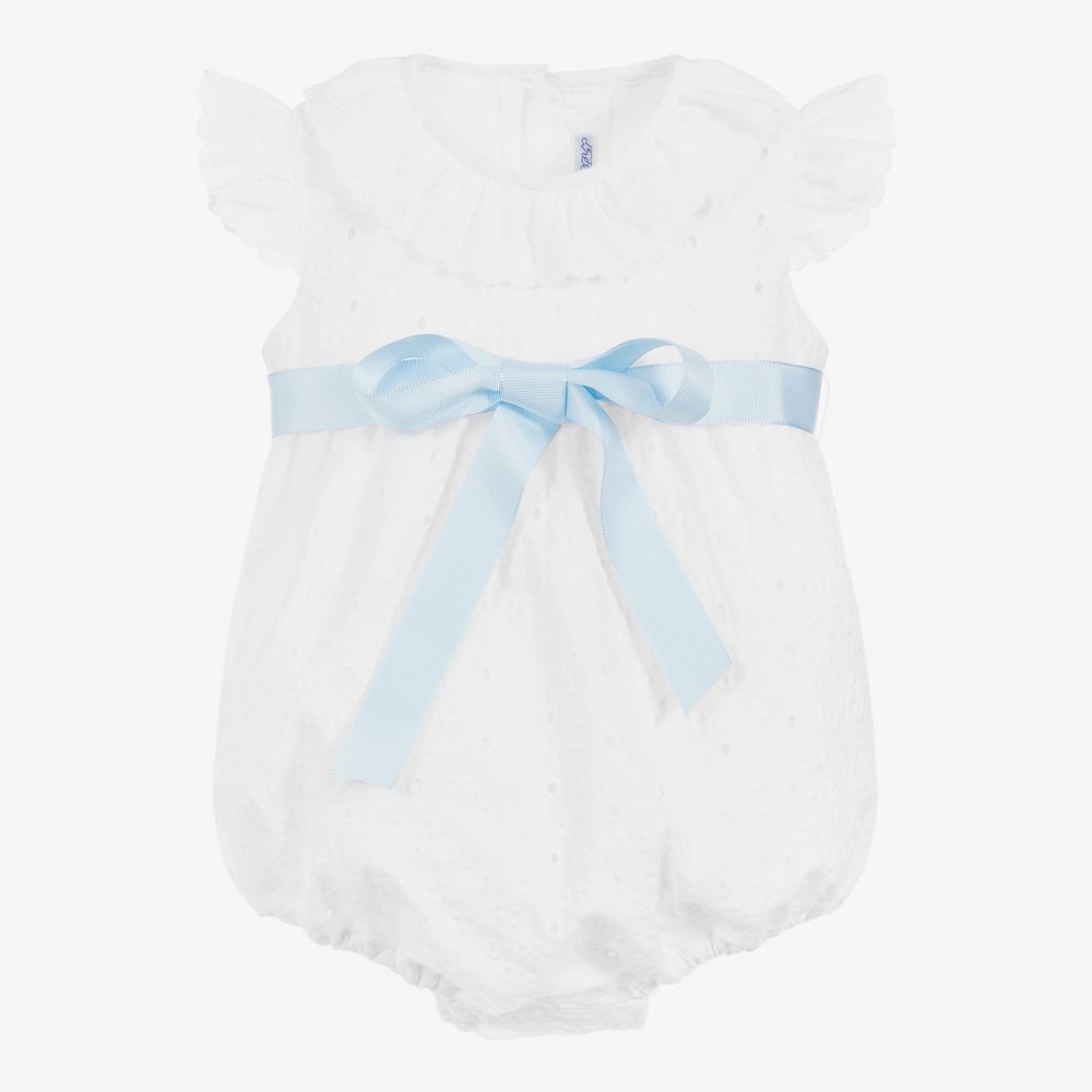 Ancar - White Cotton Shortie | Childrensalon