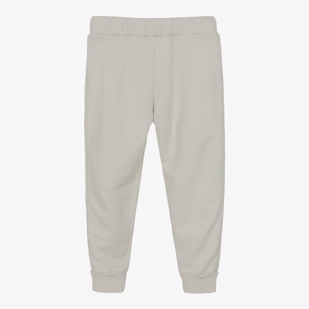 Andorine Girls Grey Cotton Joggers
