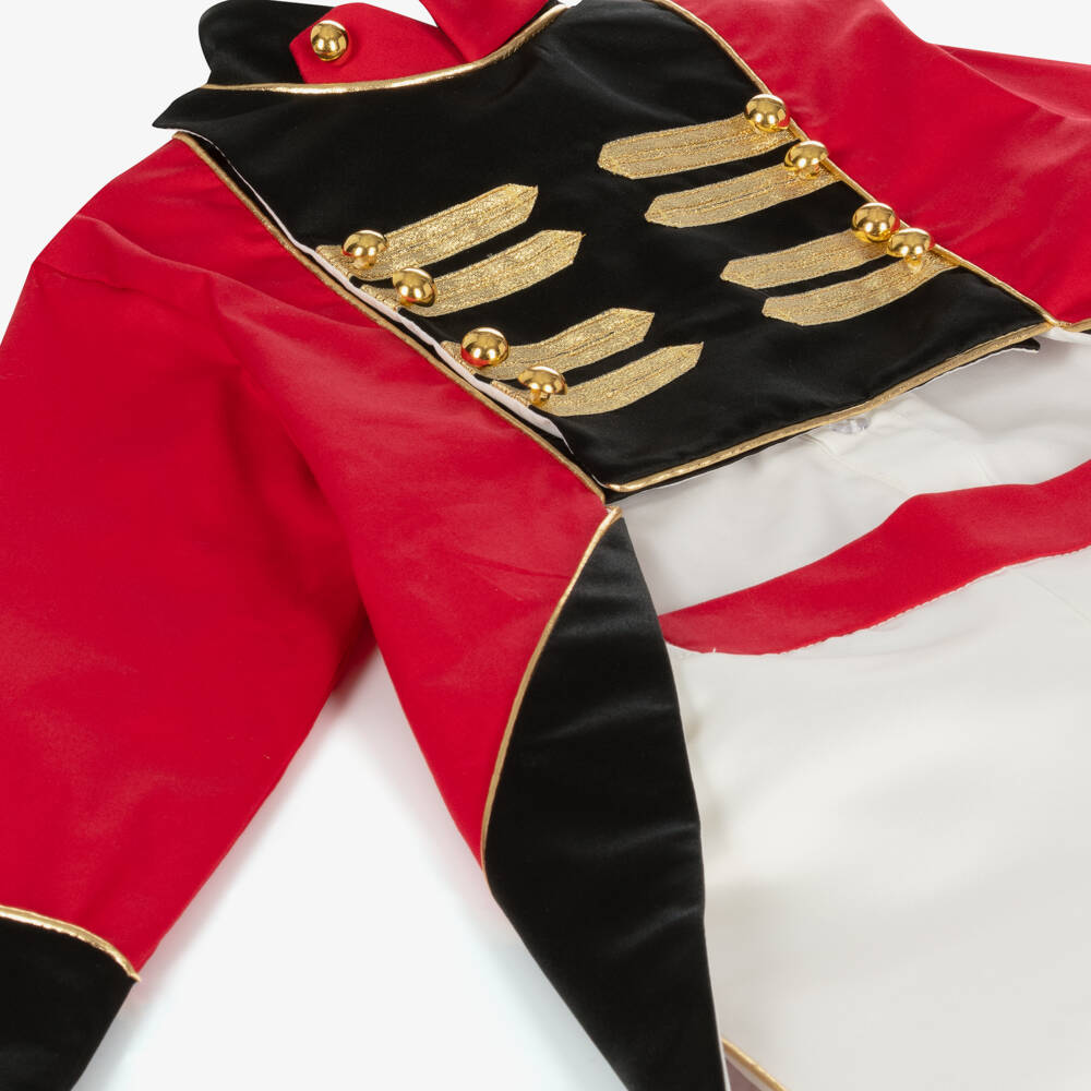 Andreeatex-طقم ساتان قطني أحمر للأولاد | Childrensalon Outlet