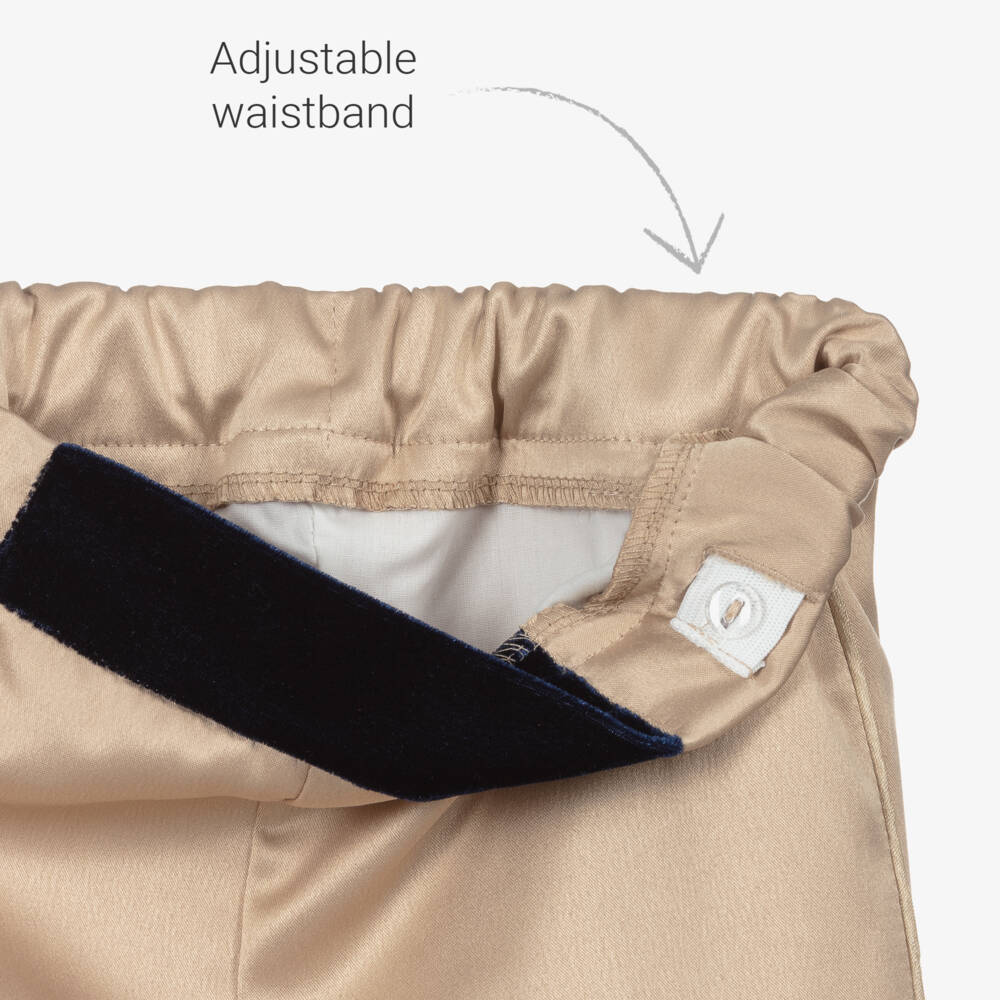 Andreeatex-Вельветовый костюм синий для мальчиков | Childrensalon Outlet