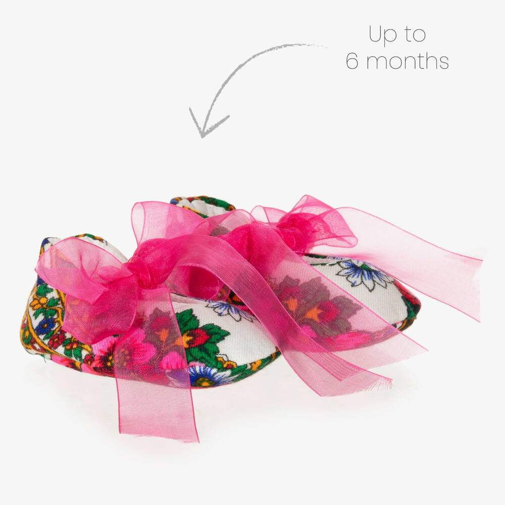 Andreeatex-Girls Pink Floral Ensemble Delight | Childrensalon Outlet