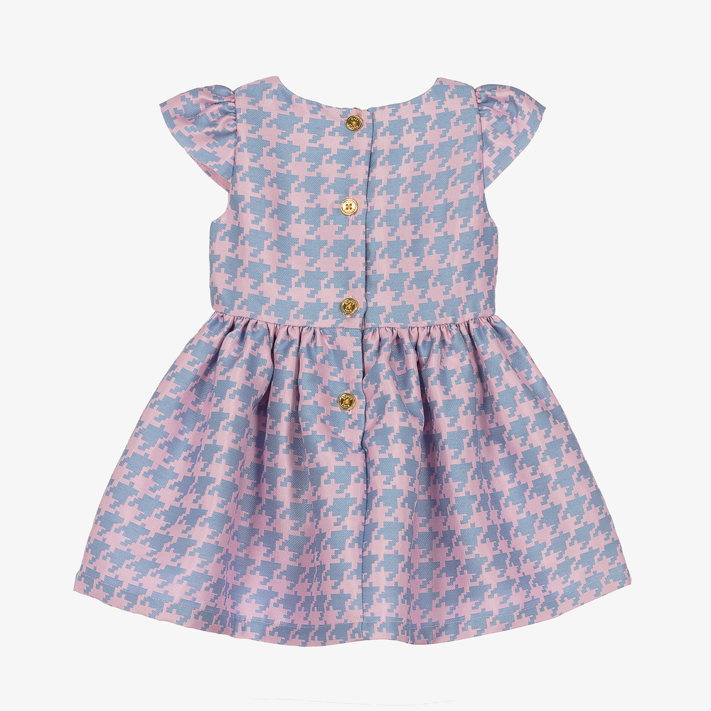 Angel's Face-Baby Girls Blue & Pink Dress | Childrensalon Outlet