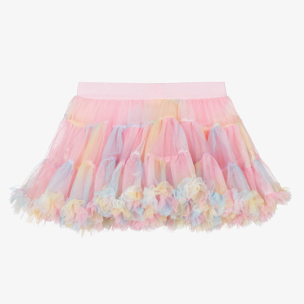 انجلز فيس-تنورة توتو تول بألوان قوس قزح للمولودات | Childrensalon Outlet