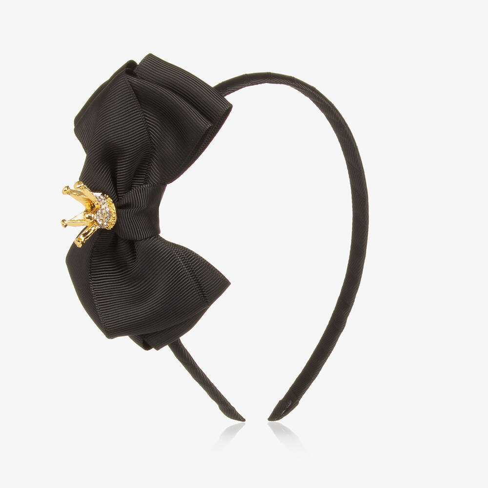 Angel's Face-Black Crown Hairband | Childrensalon Outlet