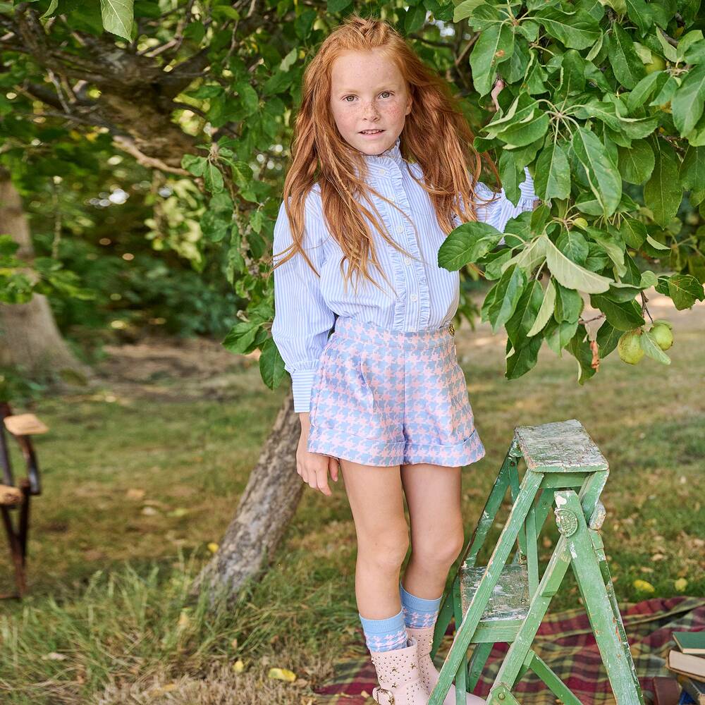 Angel's Face Chaussettes montantes bleues Childrensalon Outlet