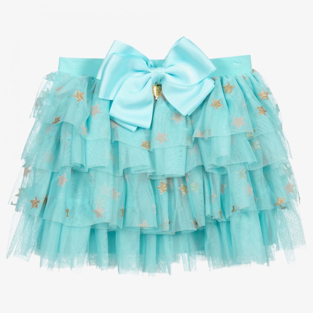Angel's Face - Girls Aqua Blue Tutu Skirt  | Childrensalon