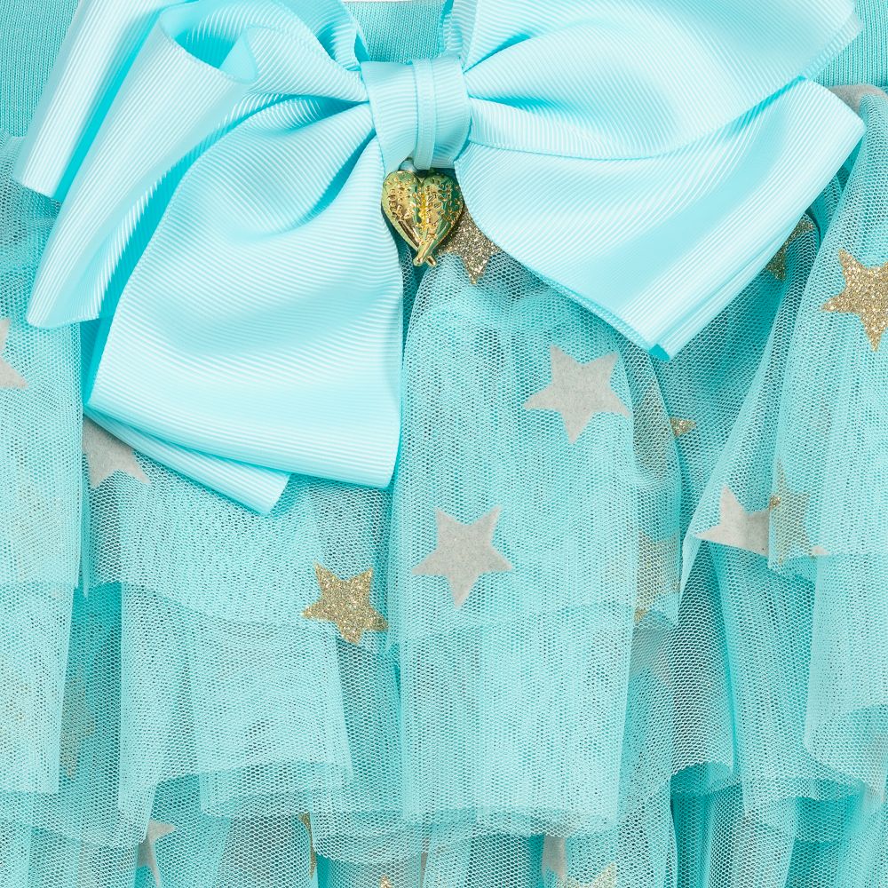 Angel's Face-تنورة تول لون أزرق | Childrensalon Outlet