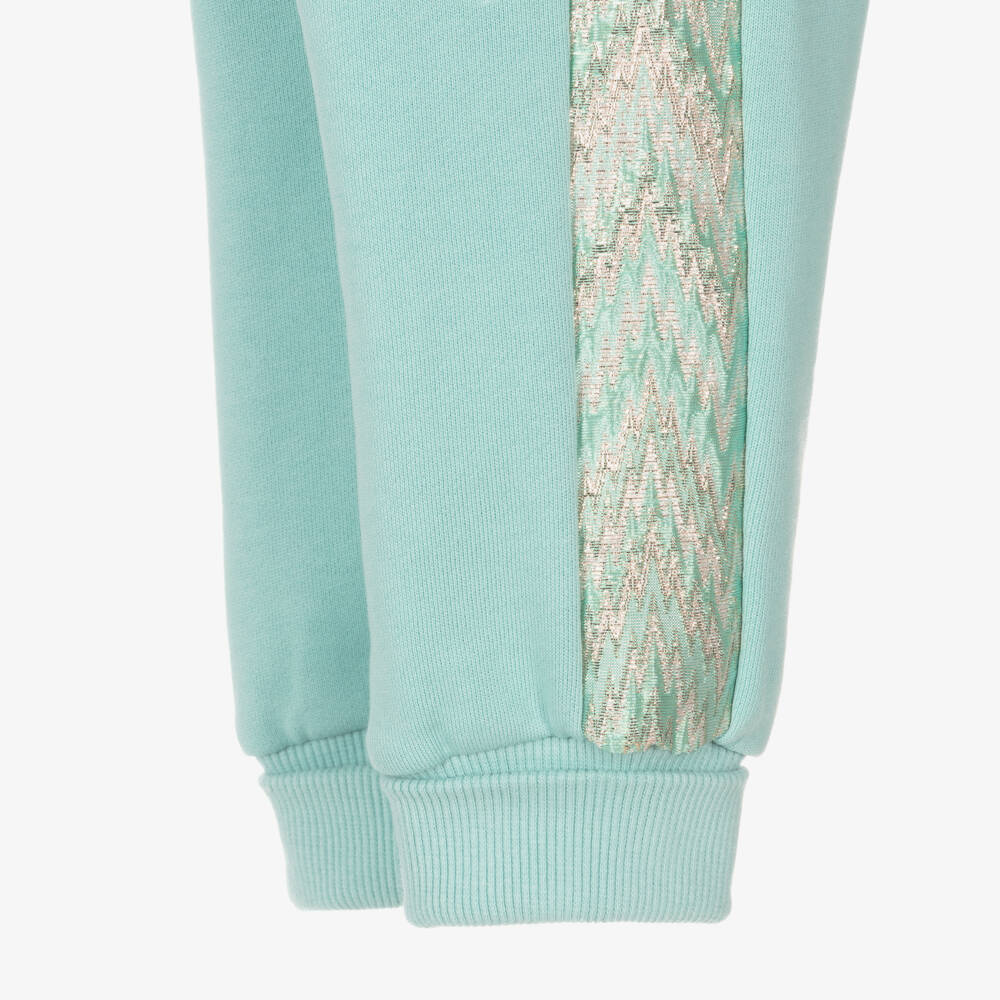 Angel's Face-Girls Aqua Cotton Joggers | Childrensalon Outlet