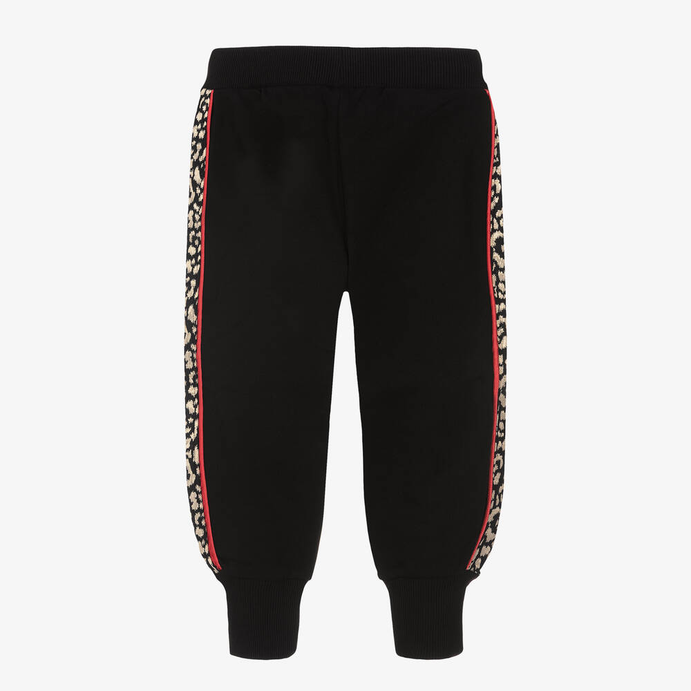 Angel's Face-Girls Black Cotton Joggers | Childrensalon Outlet