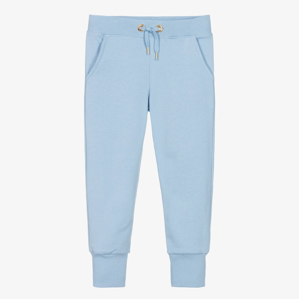 Angel's Face - Pantalon de jogging bleu en coton | Childrensalon