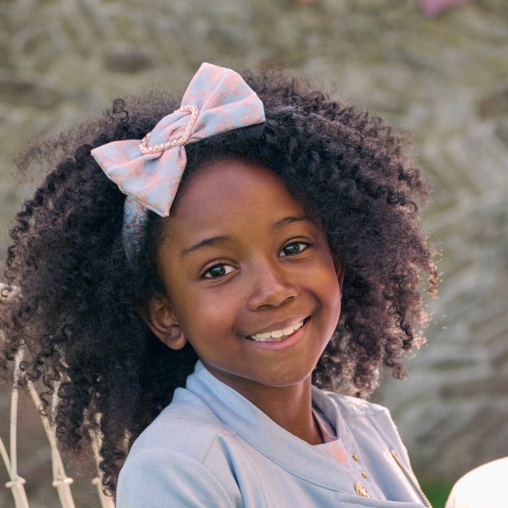 Baby girl 2025 blue headband
