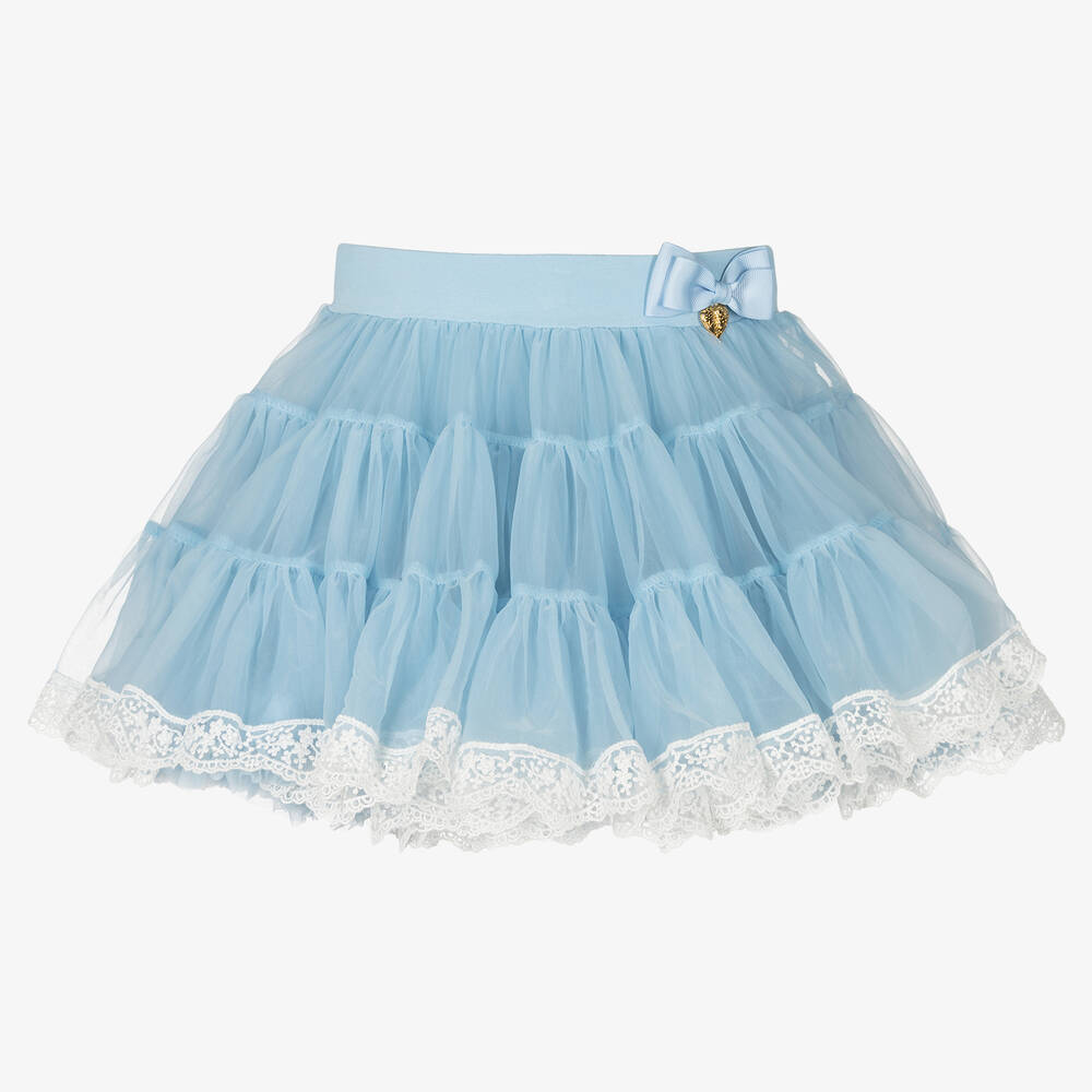 Angel's Face - Girls Blue Tutu Skirt | Childrensalon