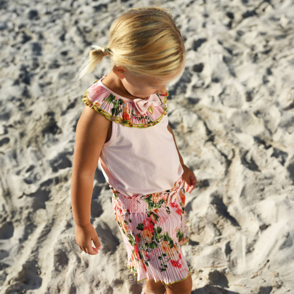 Angel's Face-Girls Blush Blossom Top & Shorts Duo | Childrensalon Outlet