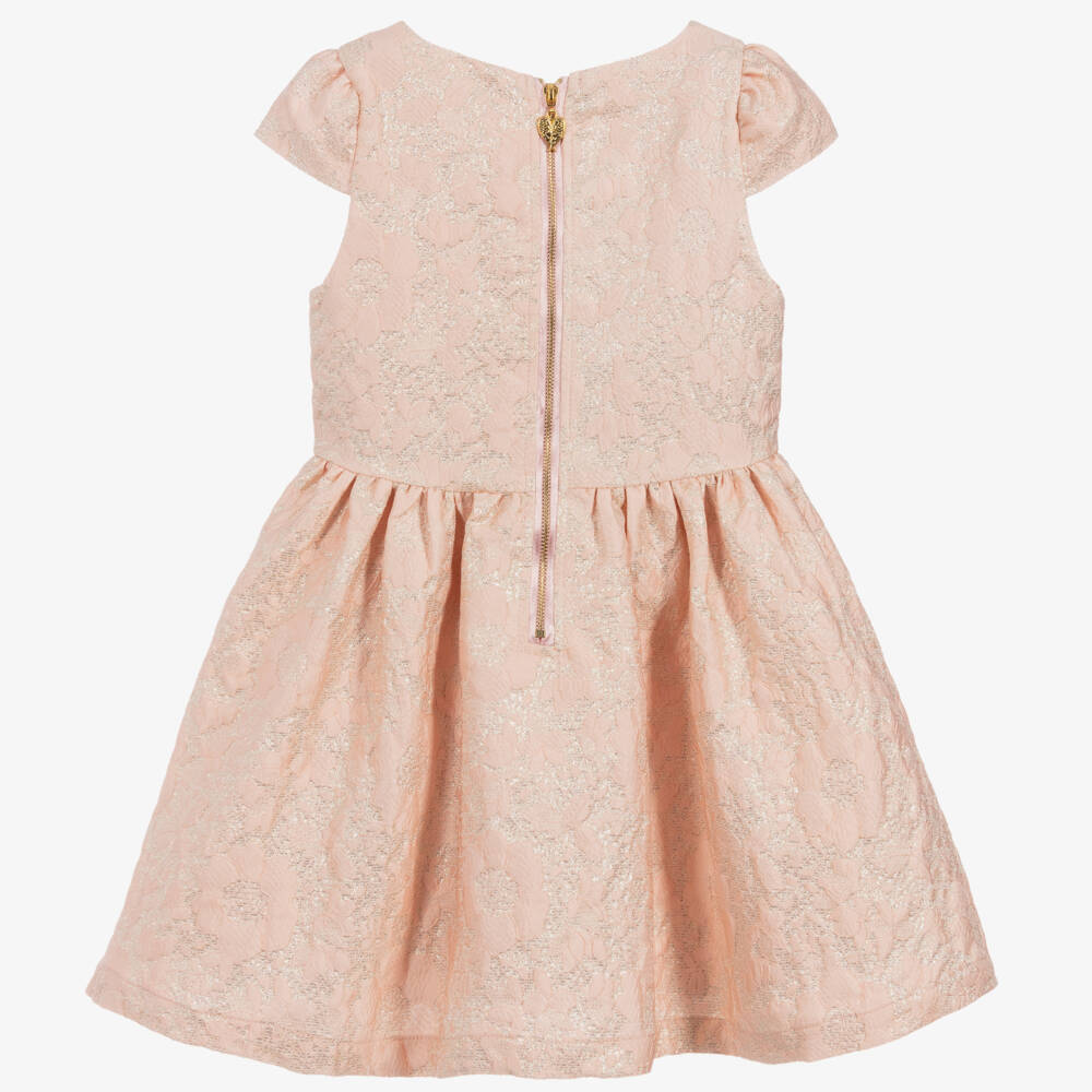 Angel's Face-Girls Blush Jacquard Party Dress | Childrensalon Outlet