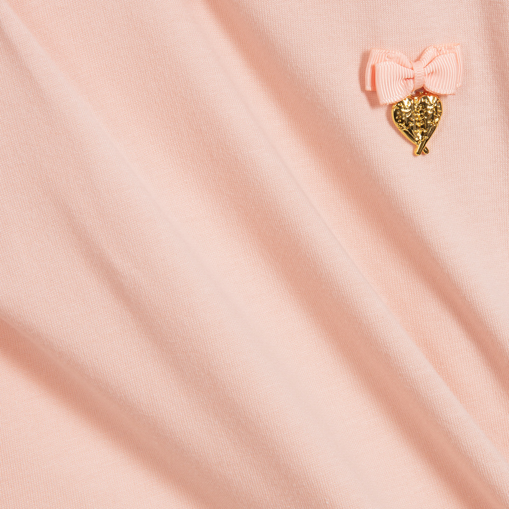 Angel's Face-Топ из хлопка красно-розового цвета для девочек | Childrensalon Outlet