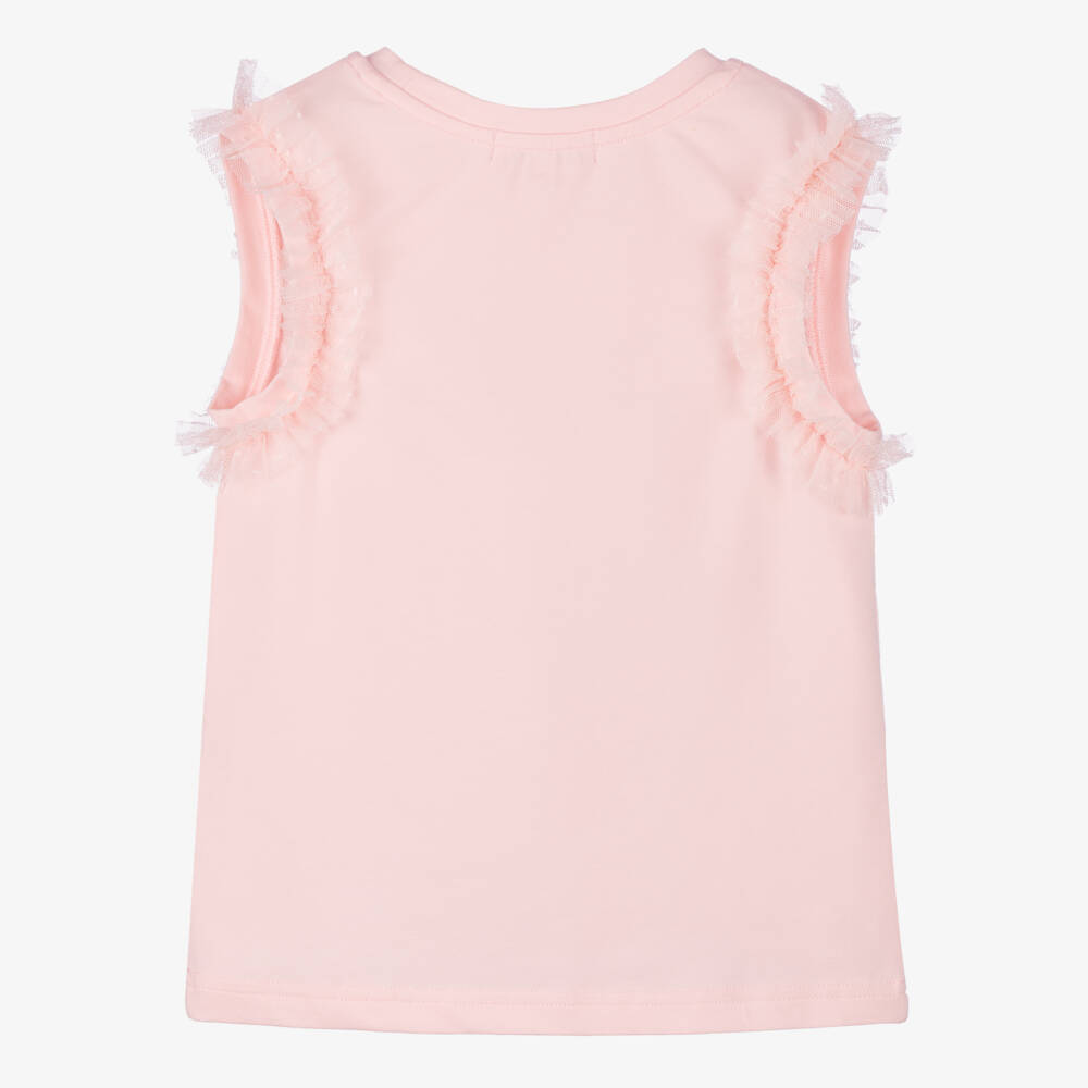 Angel's Face-Girls Blush Sparkle Bow Tee | Childrensalon Outlet