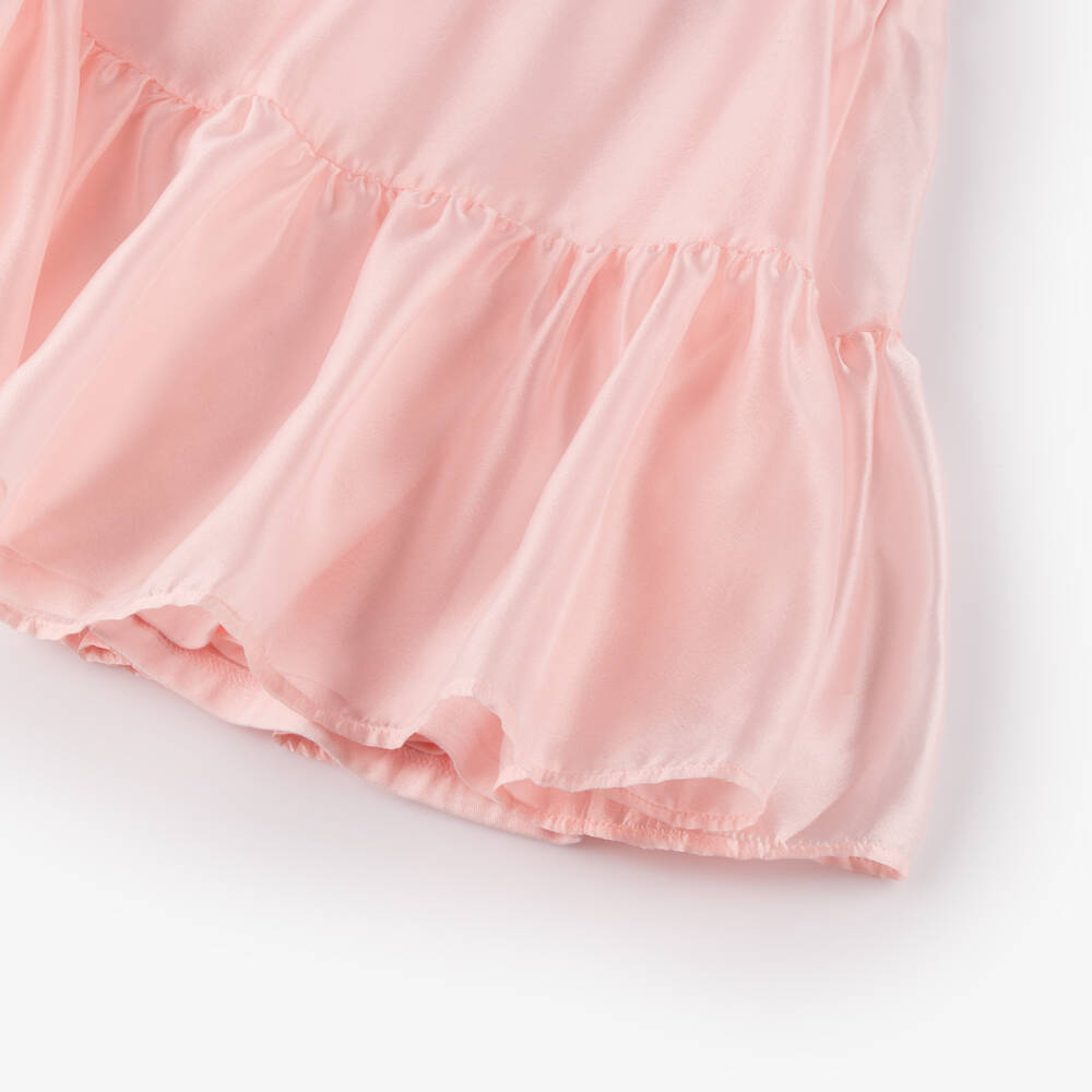 Angel's Face-Girls Delicate Blush Organza Gown | Childrensalon Outlet