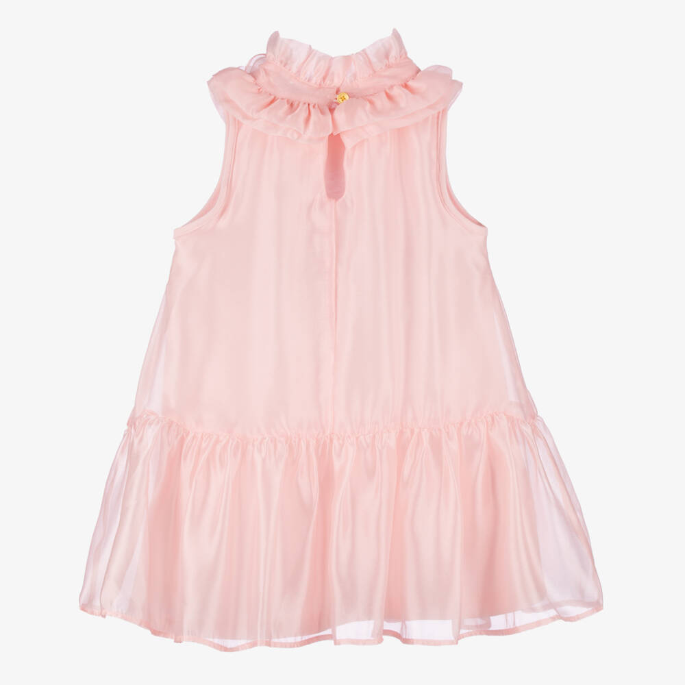 Angel's Face-Girls Delicate Blush Organza Gown | Childrensalon Outlet