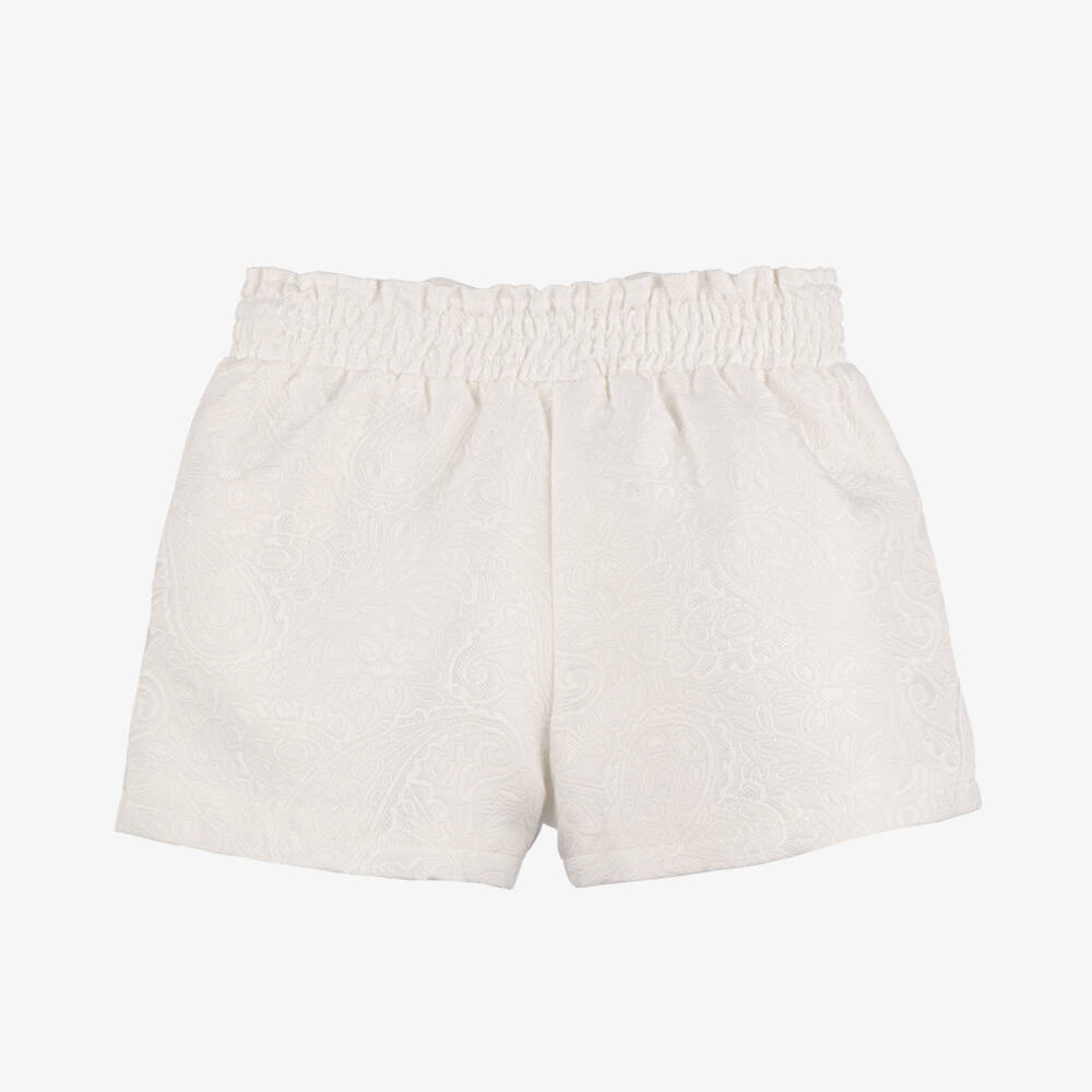 Angel's Face-شورتات بناتية أنيقة بنسيج زهرة الثلج | Childrensalon Outlet