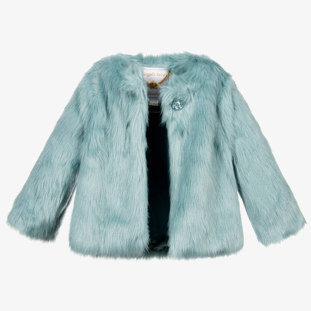 Angel's Face-Girls Faux Fur Jacket | Childrensalon Outlet