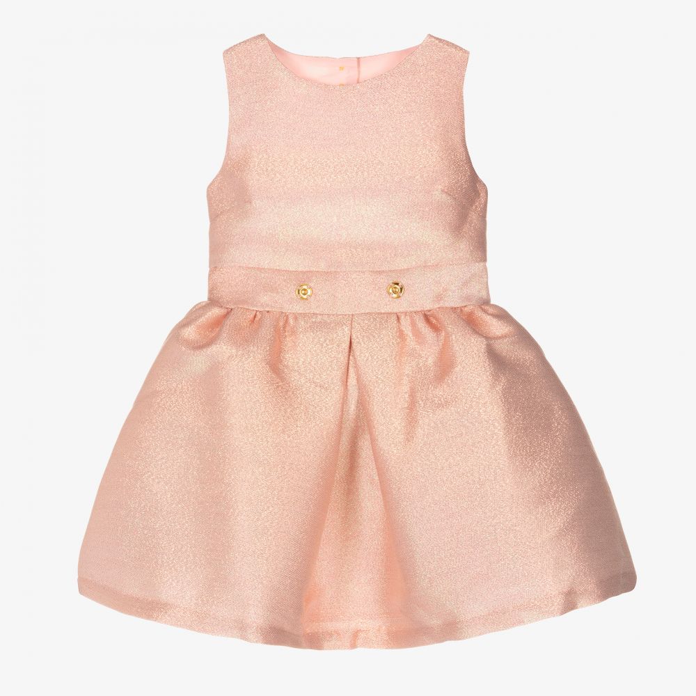 انجلز فيس-فستان لون زهري غليتر | Childrensalon Outlet