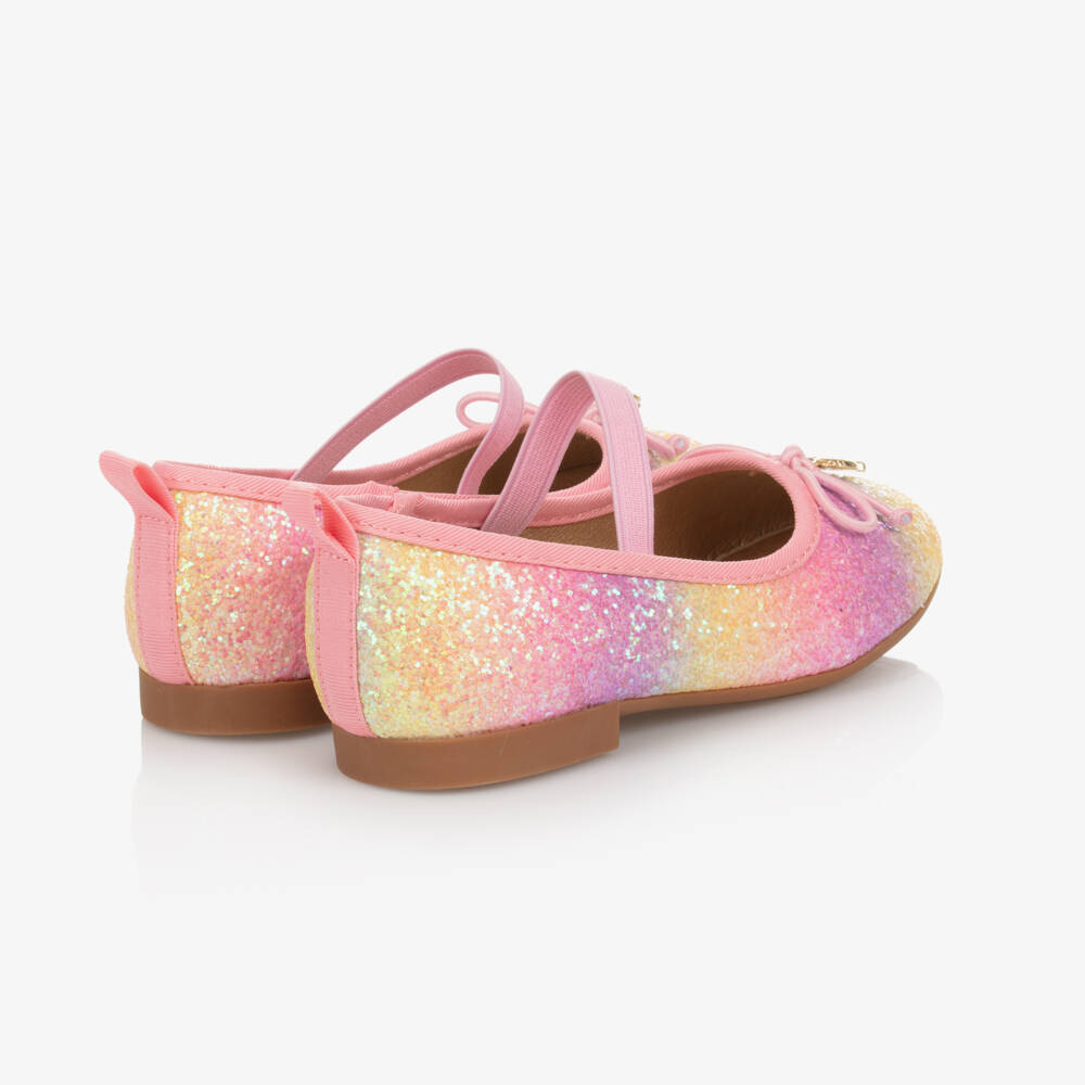 Angel's Face-Girls Glittery Rainbow Pumps | Childrensalon Outlet