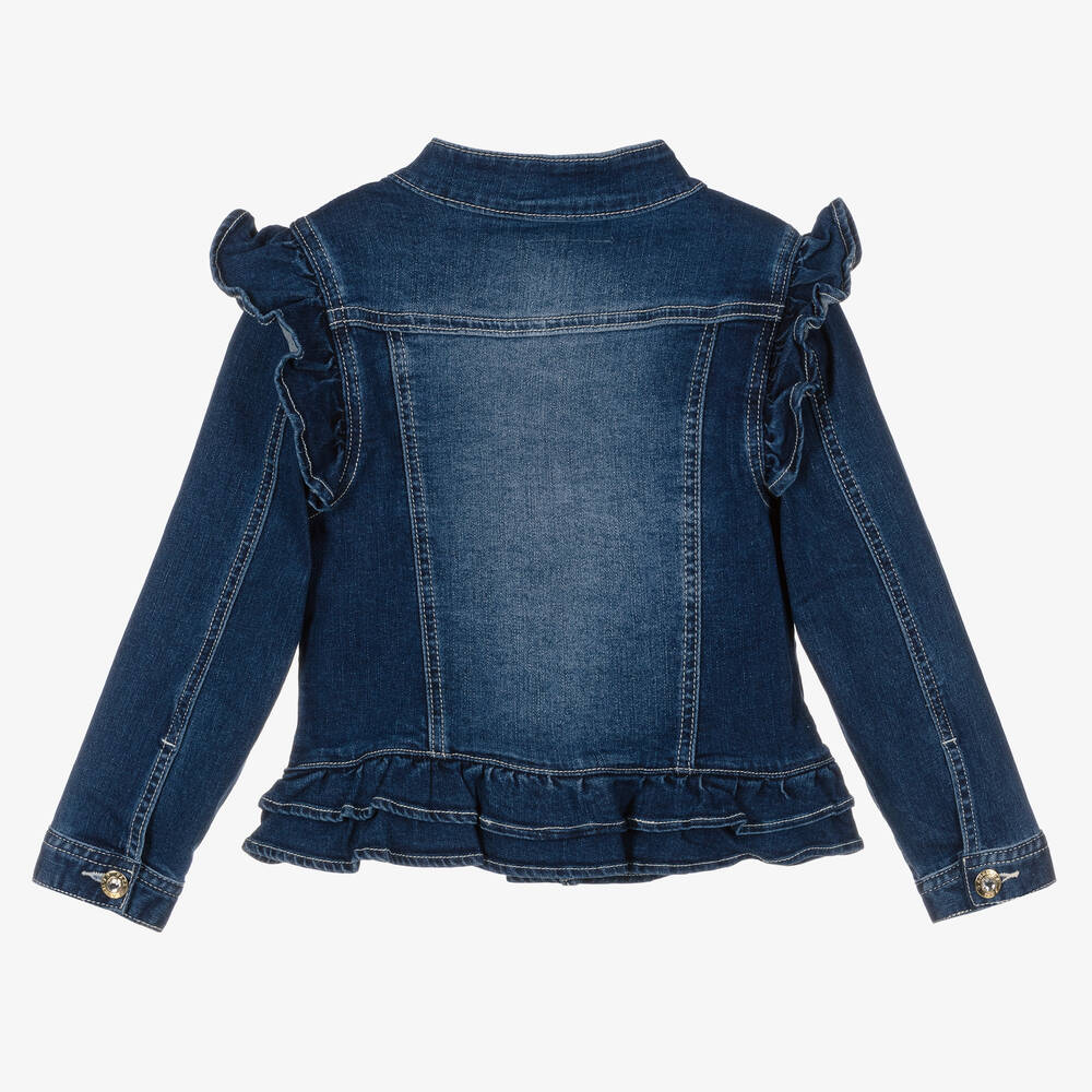 Angel's Face-Джинсовая куртка цвета индиго | Childrensalon Outlet