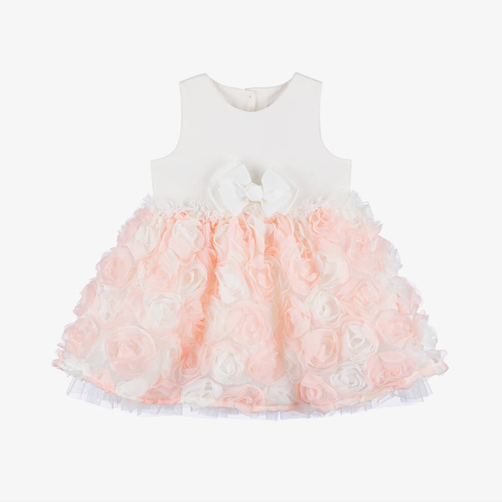 Angel's Face-Girls Ivory & Rose Tulle Delight | Childrensalon Outlet
