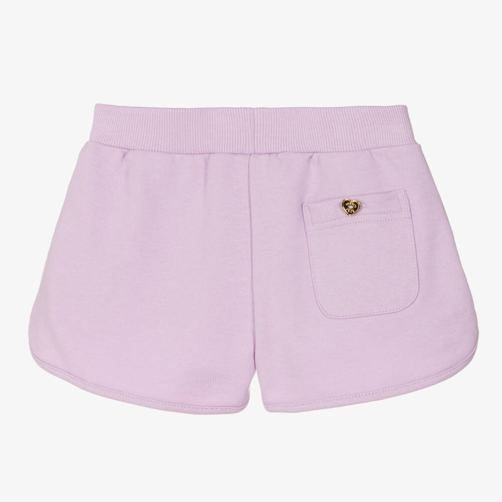 Angel's Face-شورت قطن لون بنفسجي للبنات | Childrensalon Outlet