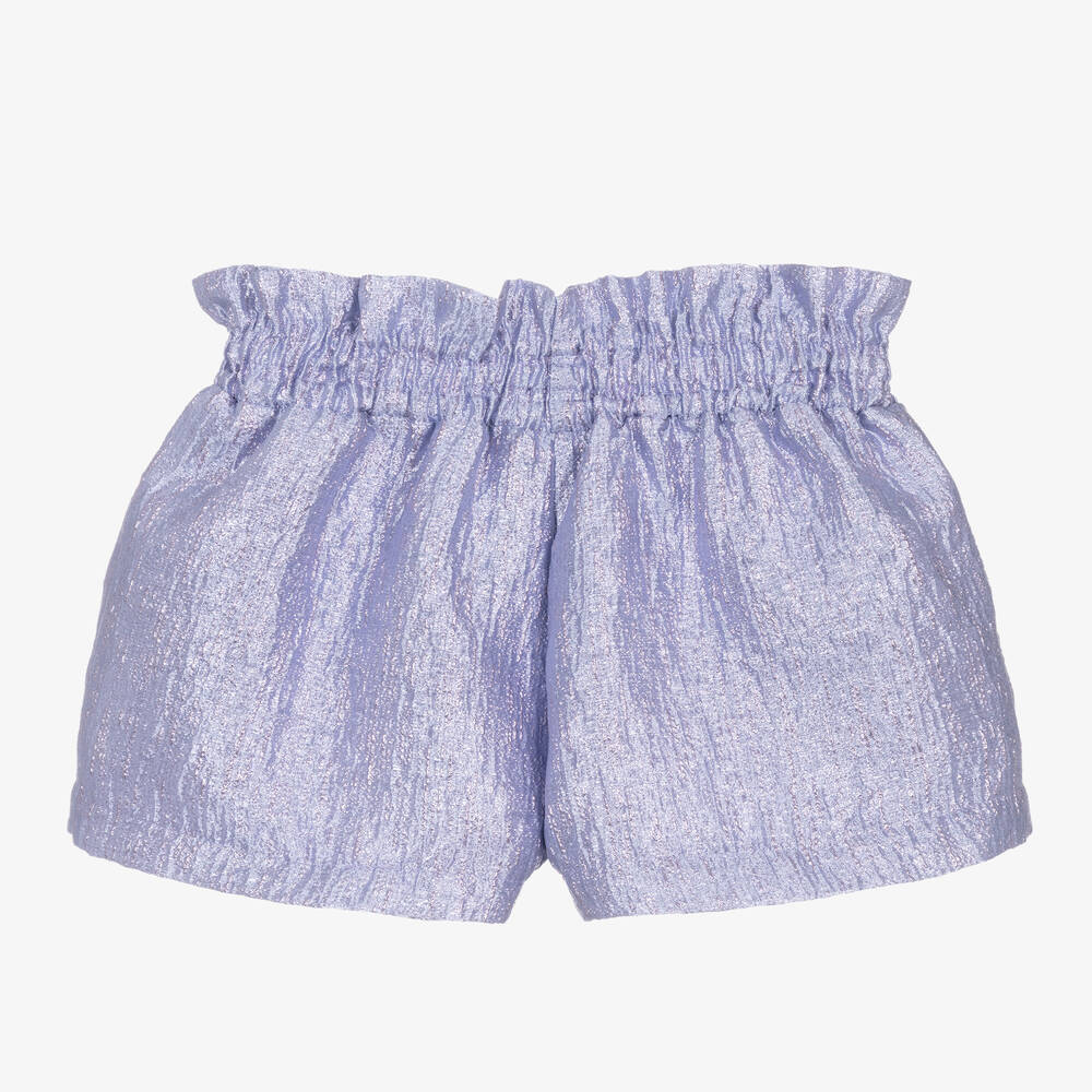 Angel's Face-Girls Lilac Purple Jacquard Shorts | Childrensalon Outlet