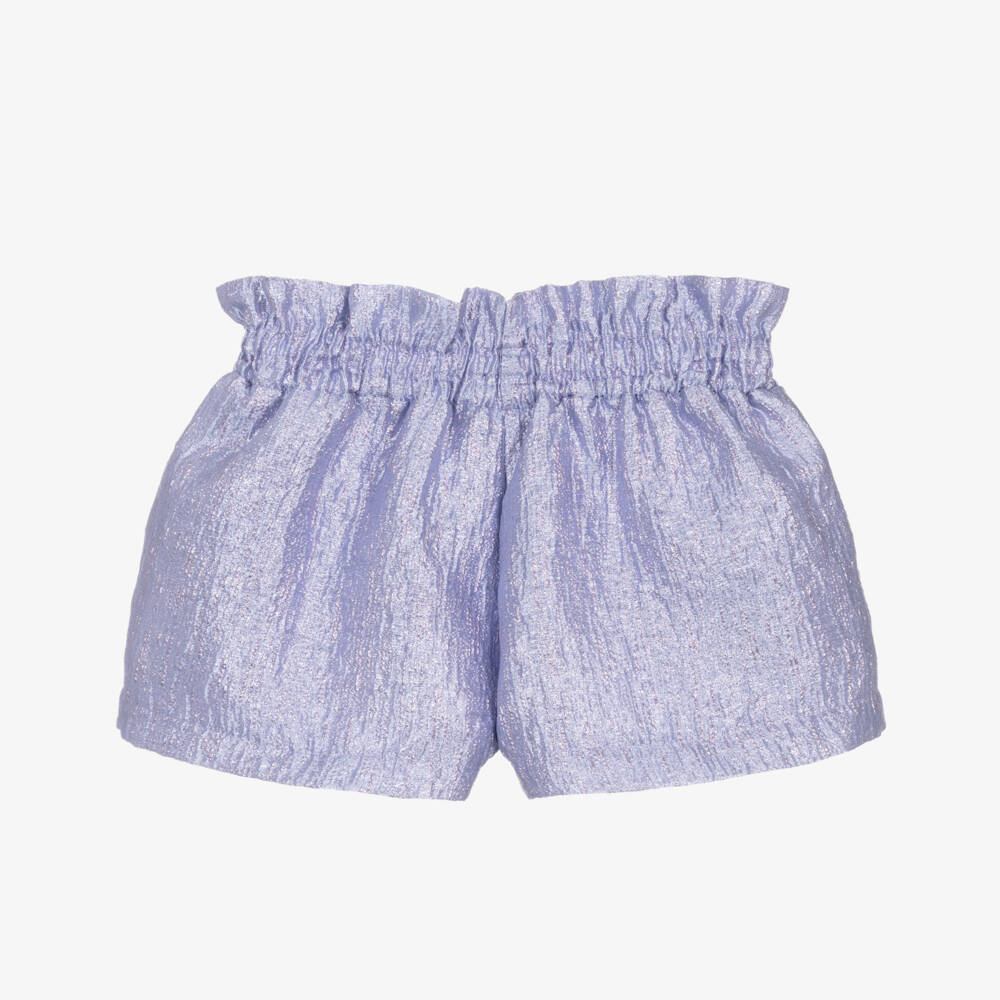 Angel's Face-Girls Lilac Purple Jacquard Shorts | Childrensalon Outlet