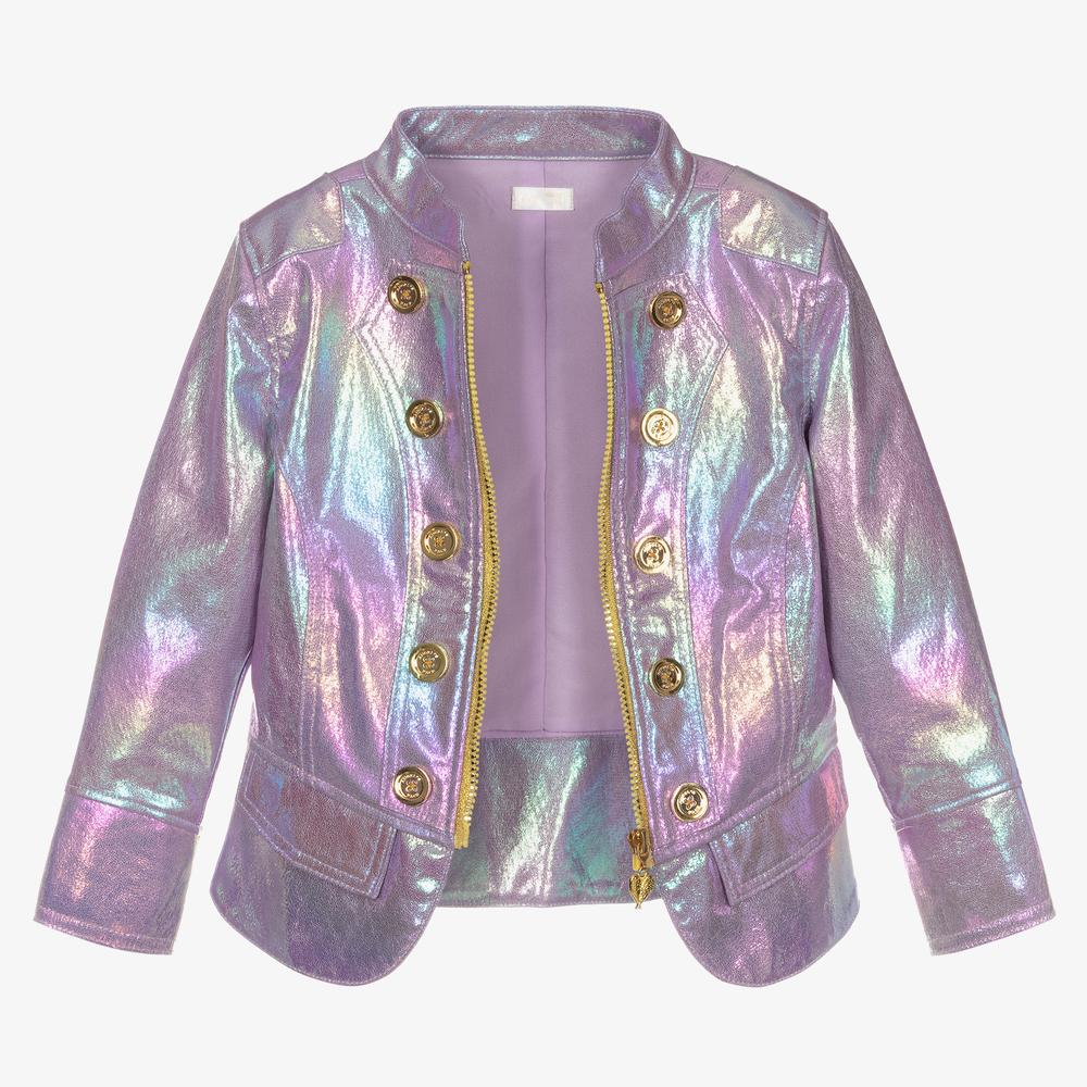 Angel s Face Girls Metallic Purple Jacket Childrensalon Outlet