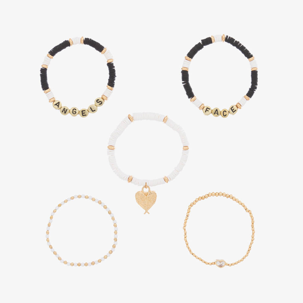 Angel's Face-Girls Monochrome Bracelet Collection | Childrensalon Outlet