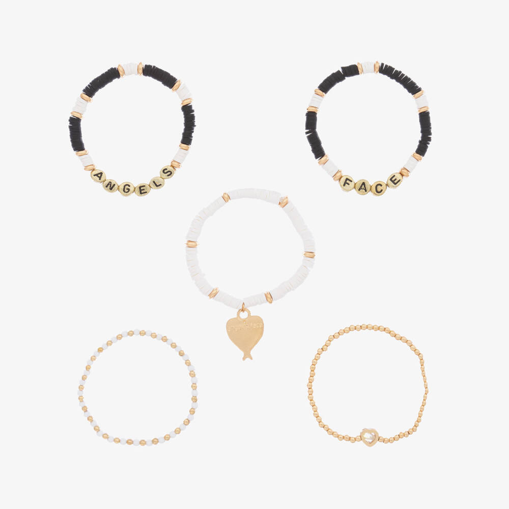Angel's Face-Girls Monochrome Bracelet Collection | Childrensalon Outlet