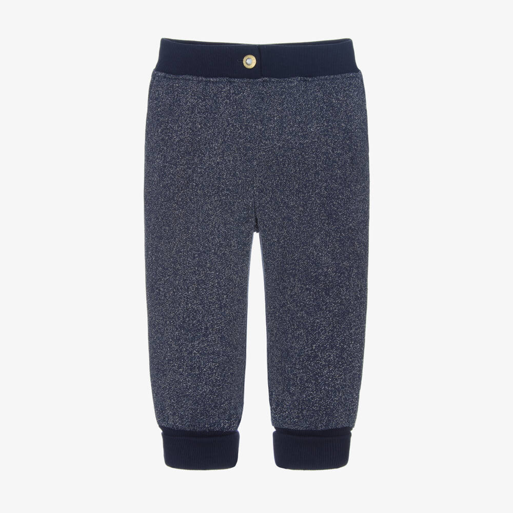 Angel's Face-Girls Navy Sparkle Jersey Joggers | Childrensalon Outlet
