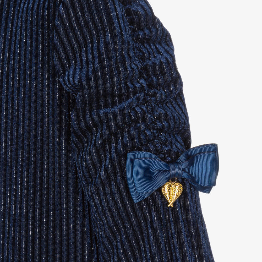 Angel's Face-Girls Navy Velour Outfit Set | Childrensalon Outlet