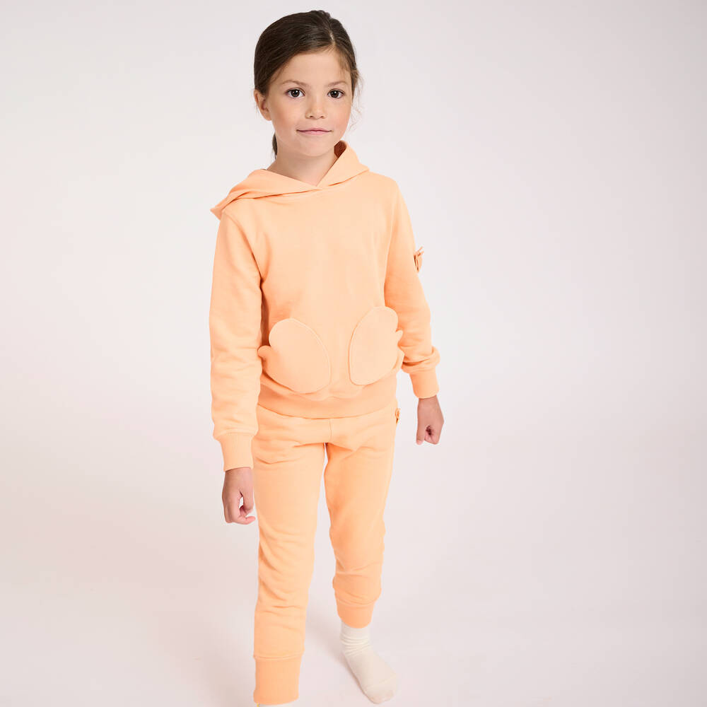 Angel's Face-Оранжевые хлопковые джоггеры для девочек | Childrensalon Outlet