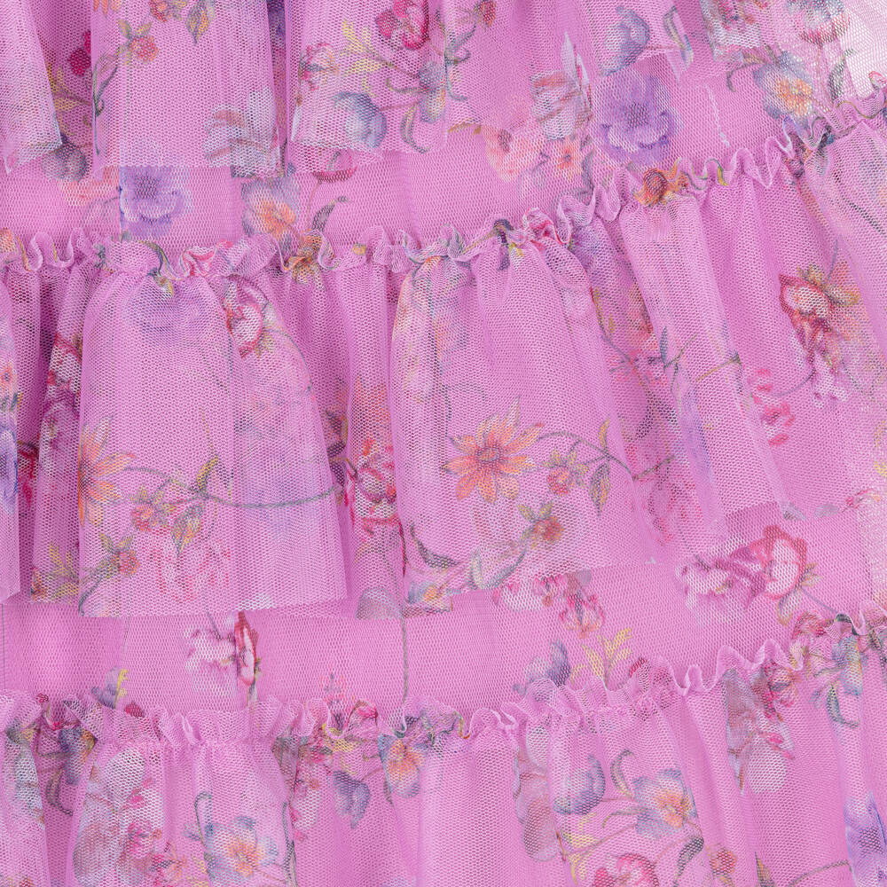 Angel's Face-Girls Orchid Lilac Tulle Frock | Childrensalon Outlet
