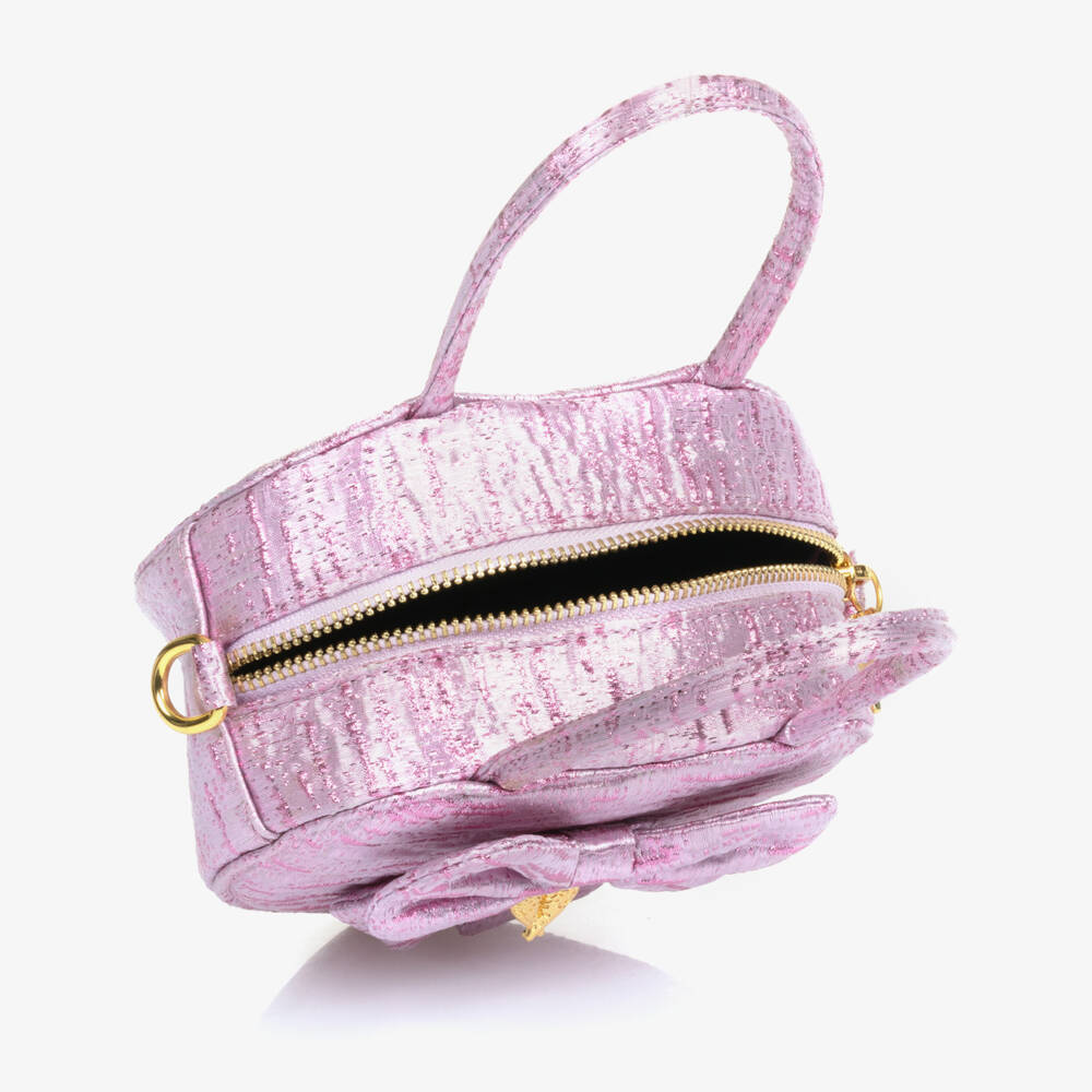 Angel's Face-Girls Orchid Pink Jacquard Handbag | Childrensalon Outlet